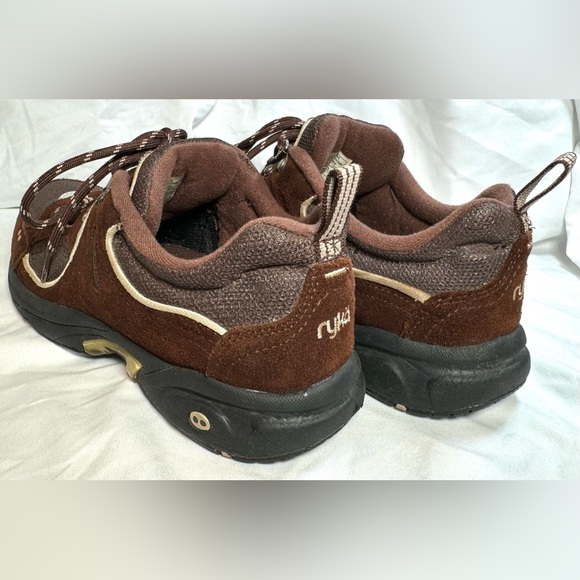 Ryka Brown Suede & Mesh Fitness Walking Shoe 8.5W - Picture 4 of 6